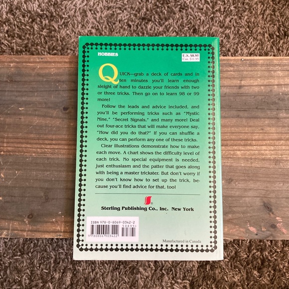 101 Amazing Card Tricks by Bob Longe. Paperback. Excellent Condition Ages 10+ - Picture 3 of 10